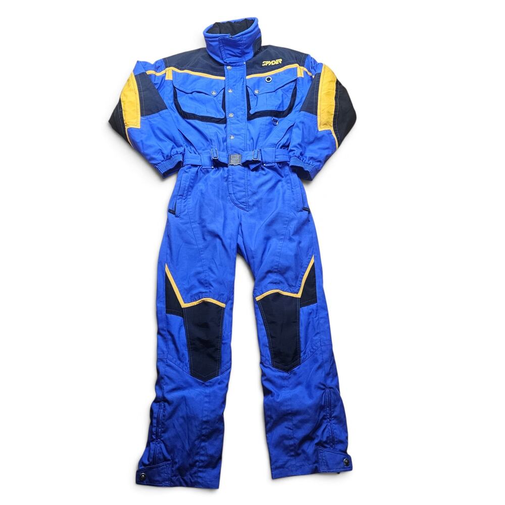 SPYDER Snowsuit Men's L VTG 90s Ski Snowboard One Piece Thinsulate Retro Apres
